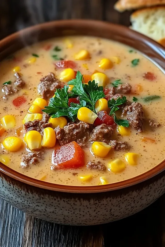 Cremige Cowboy Suppe: Komfort pur für jeden Tag