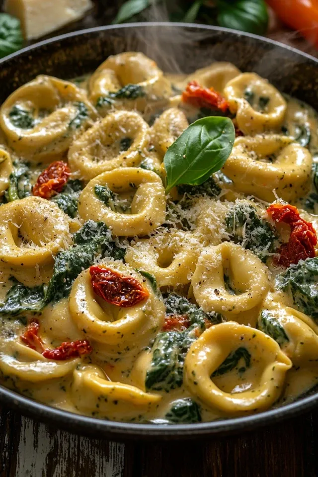 Cremige Gemüse-Tortellini-Pfanne – Schnelles Rezept für jeden Tag