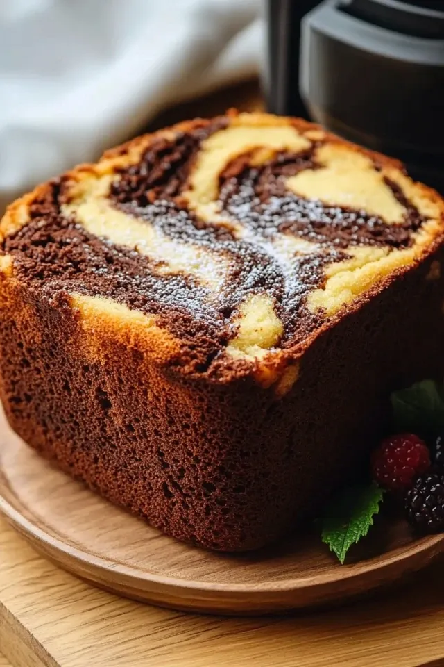 Marmorkuchen aus dem Airfryer – Fluffig und Saftig