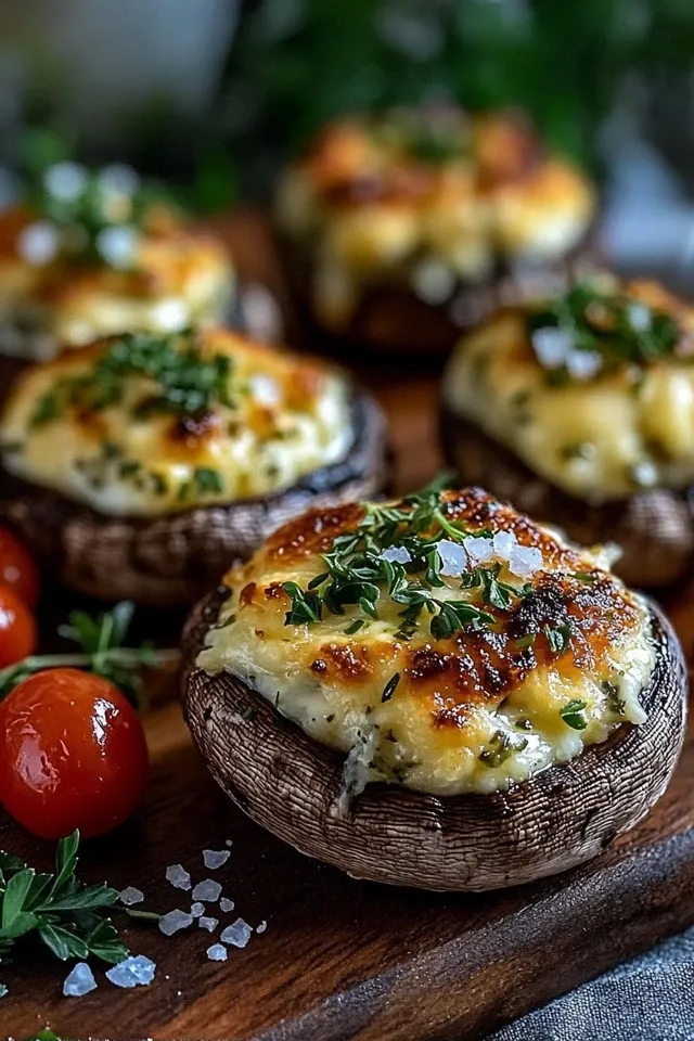 Gefüllte Champignons vom Grill – Ein aromatisches Sommergericht