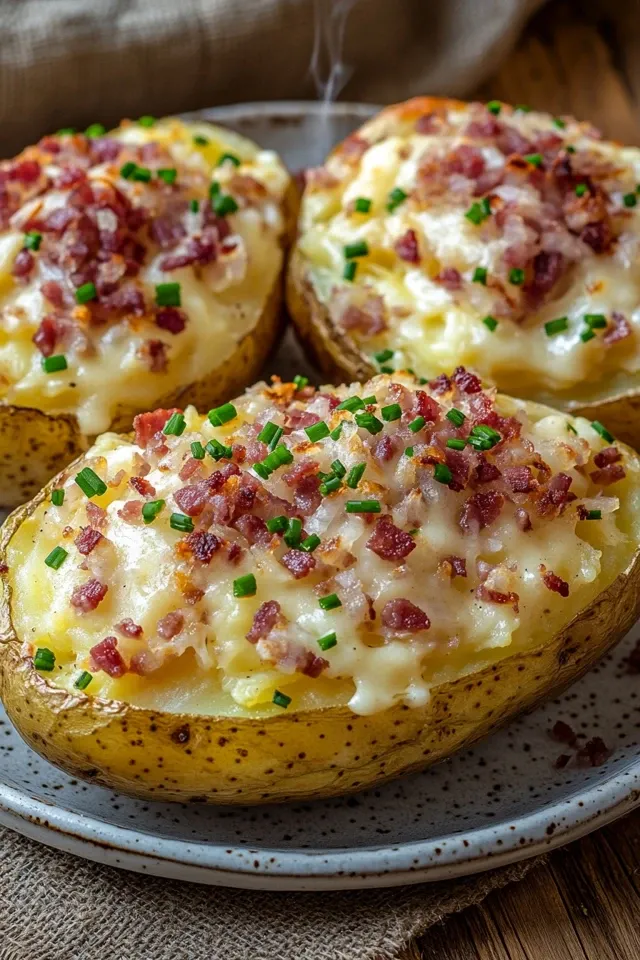 Gefüllte Kartoffeln nach Flammkuchen-Art für jeden Anlass