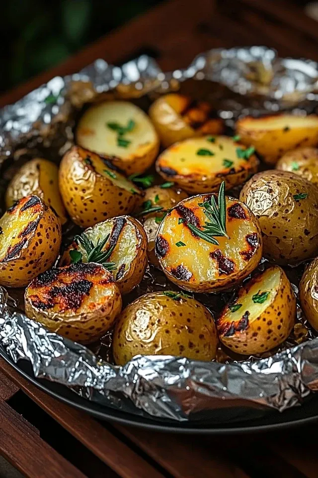 Perfekte Grillkartoffeln in Alufolie zubereiten