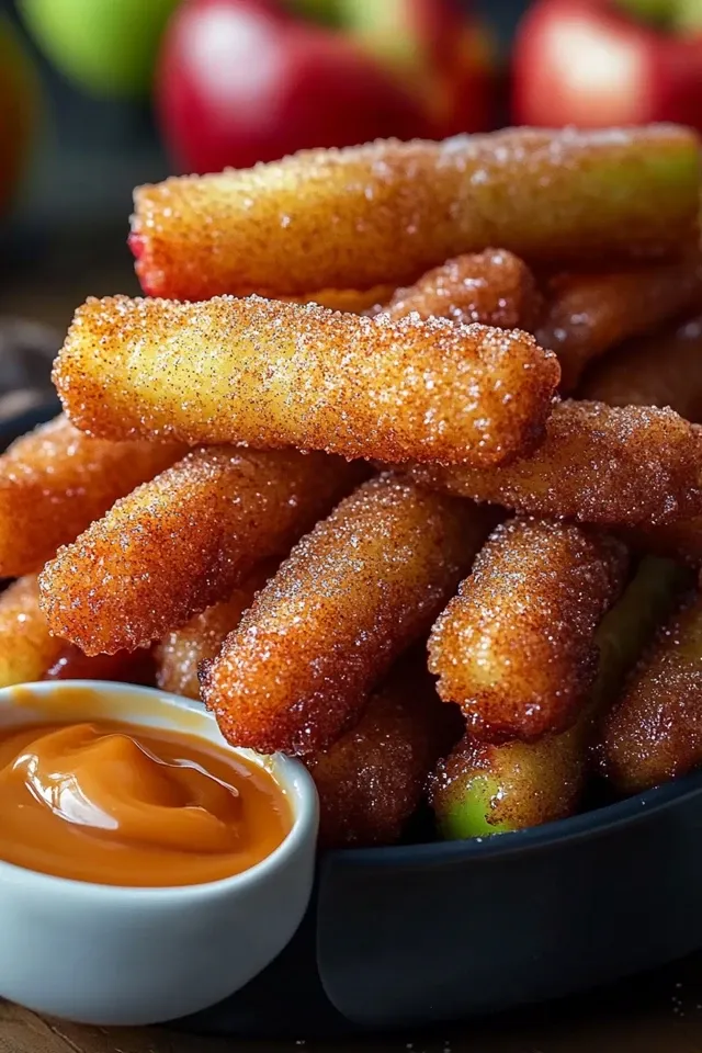 Knusprige Apfelsticks im Airfryer – Ein Genuss für Jung und Alt