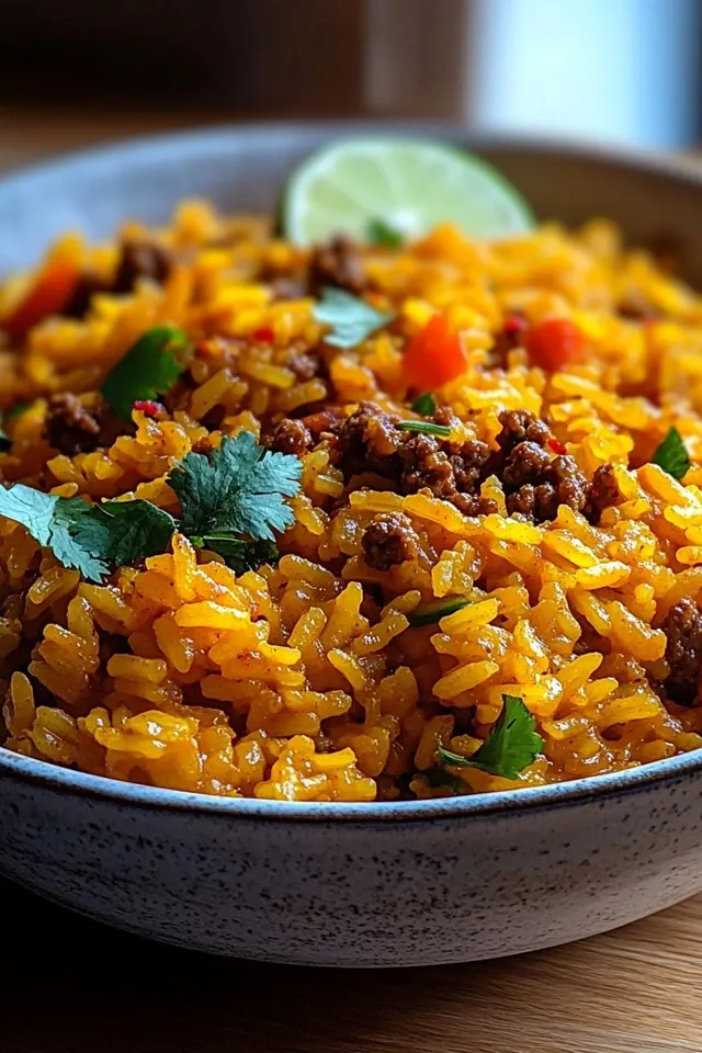 Köstlicher Curryreis mit Rinderhack – Einfach und Schnell!