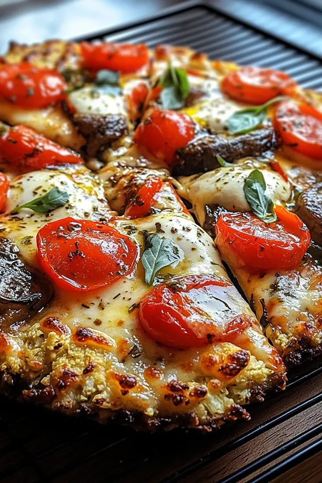 Low Carb Schüttelpizza: Einfach und Lecker