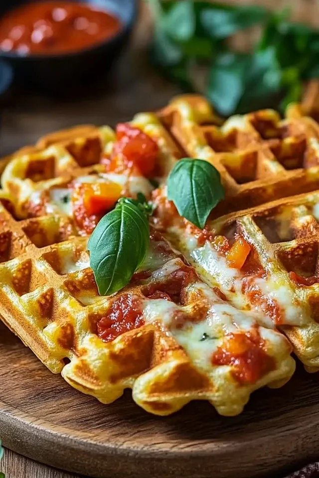 Pizza Waffeln: Ein Hit für Kinder und Erwachsene