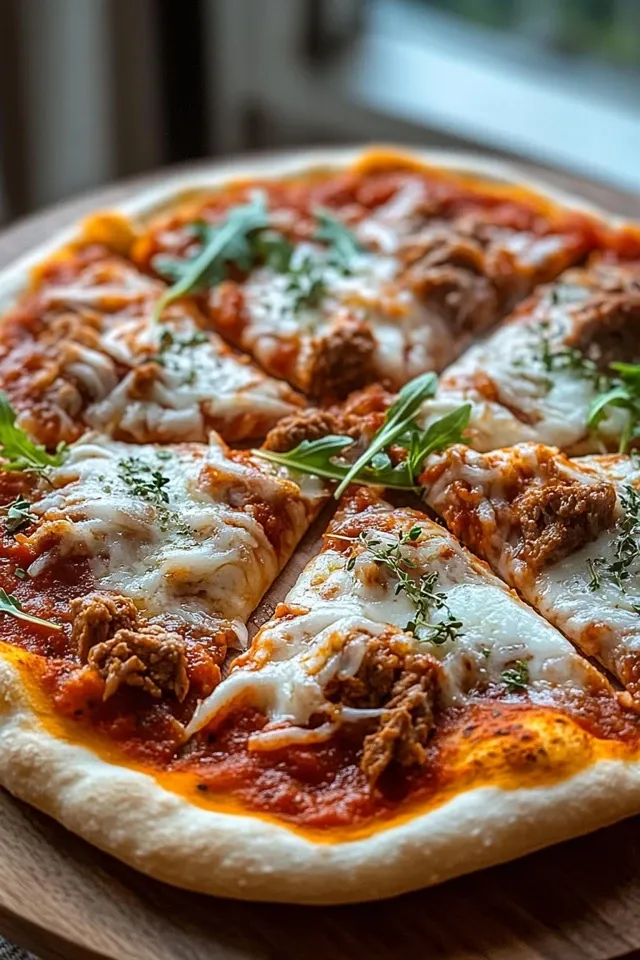 Protein Pizza mit Skyr – Gesund und Lecker!