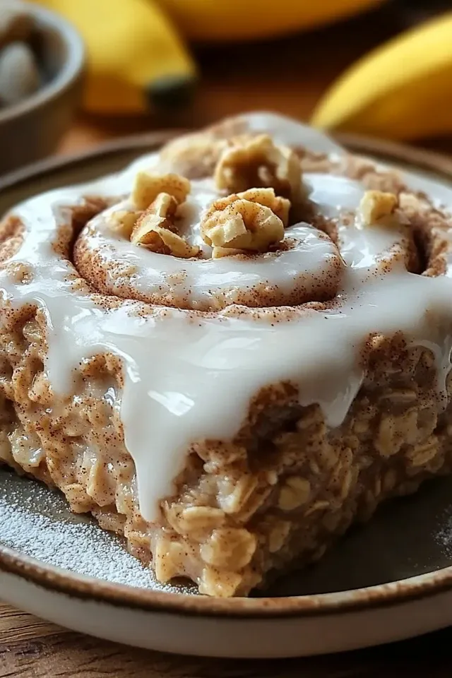 Proteinreiche Zimtschnecken Baked Oatmeal für den perfekten Start