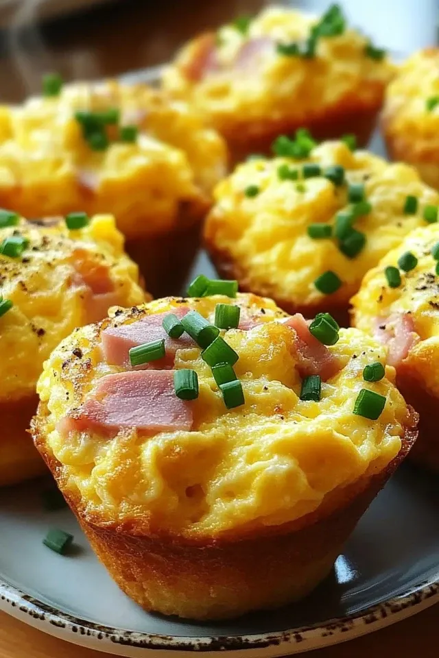 Rührei-Muffins mit Rindfleisch – Ein Frühstücksgenuss