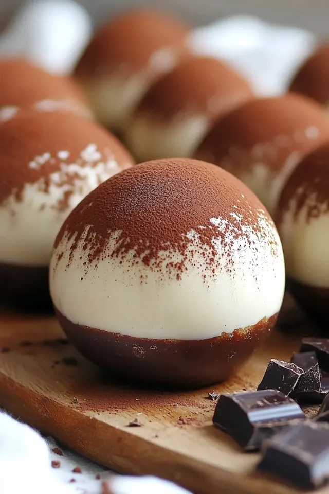 Tiramisu-Kugeln: Ein himmlisches Dessert für jeden Anlass