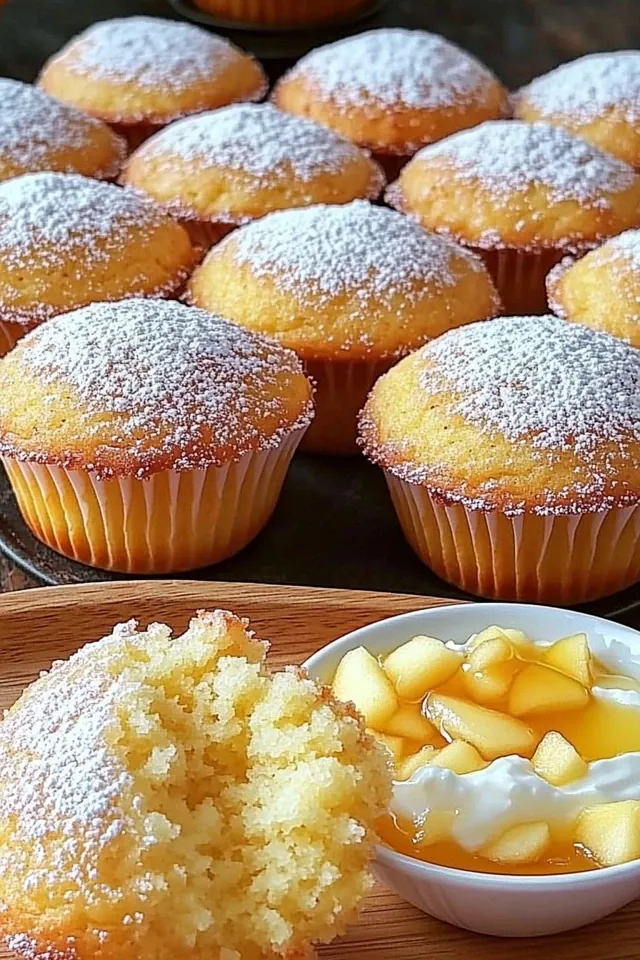 Saftige Apfel-Quark-Muffins in nur 5 Minuten