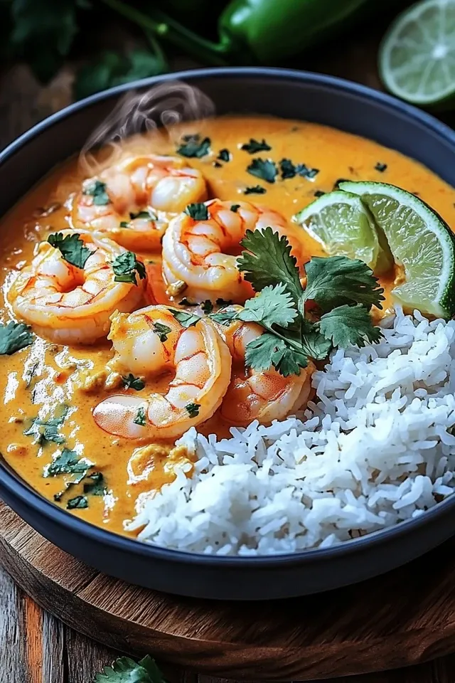 Aromatisches Garnelen-Curry mit exotischen Gewürzen