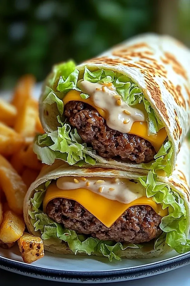 Big Mac Wraps: Ein einfaches und leckeres Rezept