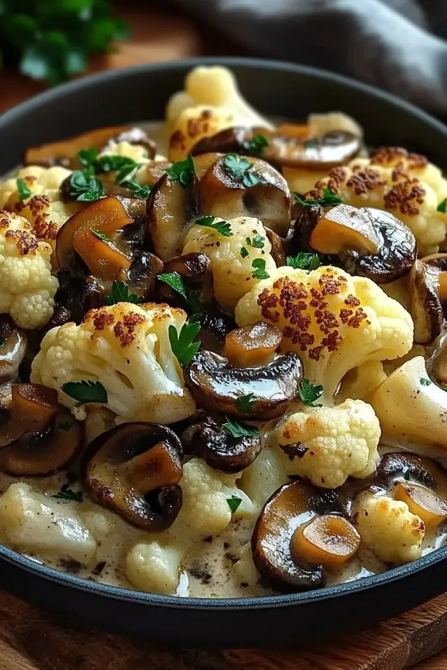 Blumenkohl-Champignons-Pfanne: Ein Genuss für jede Gelegenheit