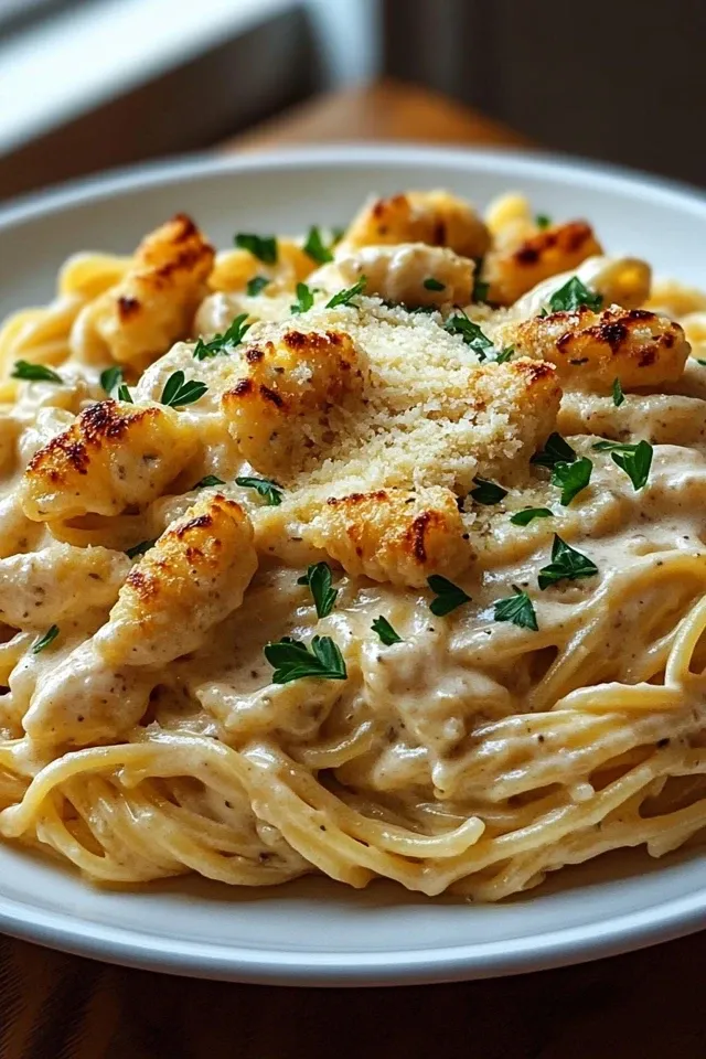Cremige Knoblauch Parmesan Pasta – Ein schnelles Rezept
