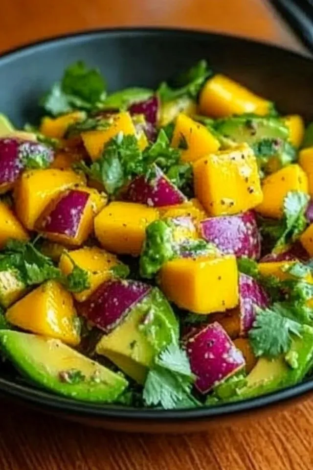 Avocado Mango Salat: Frischer Genuss für jeden Tag