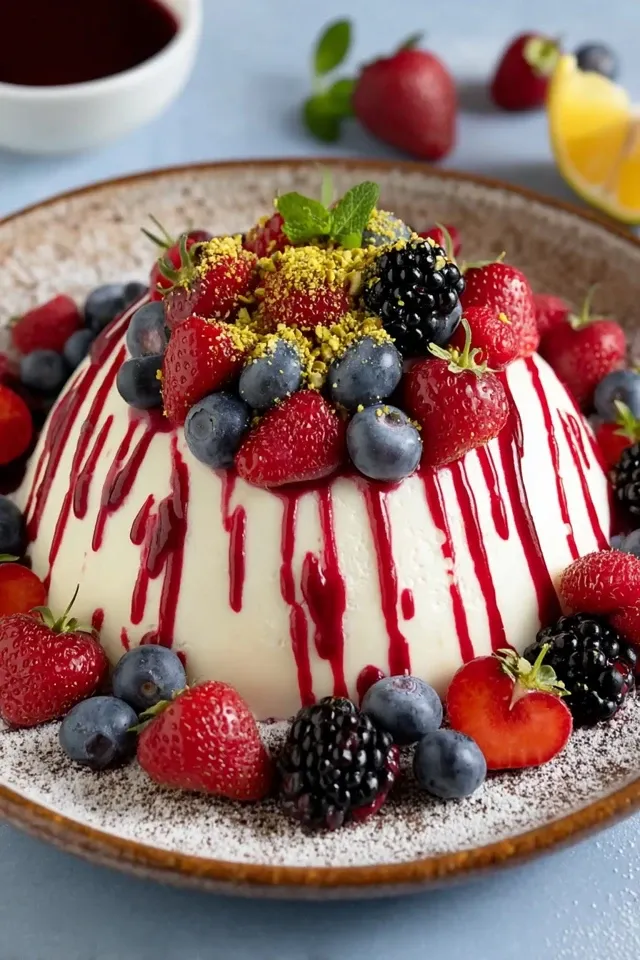 Erfrischende Joghurtbombe mit griechischem Joghurt