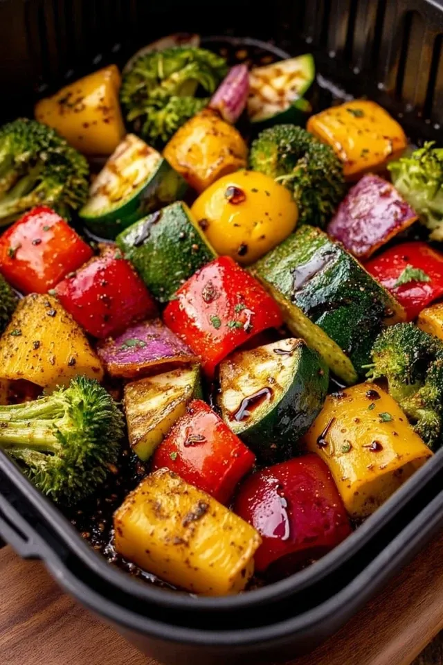 Gemüse aus dem Airfryer – schnell & knusprig genießen