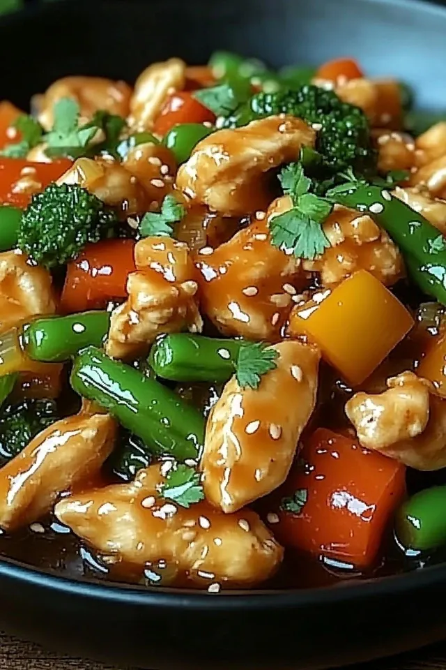 Gemüsepfanne mit Huhn – Ein schnelles und gesundes Rezept