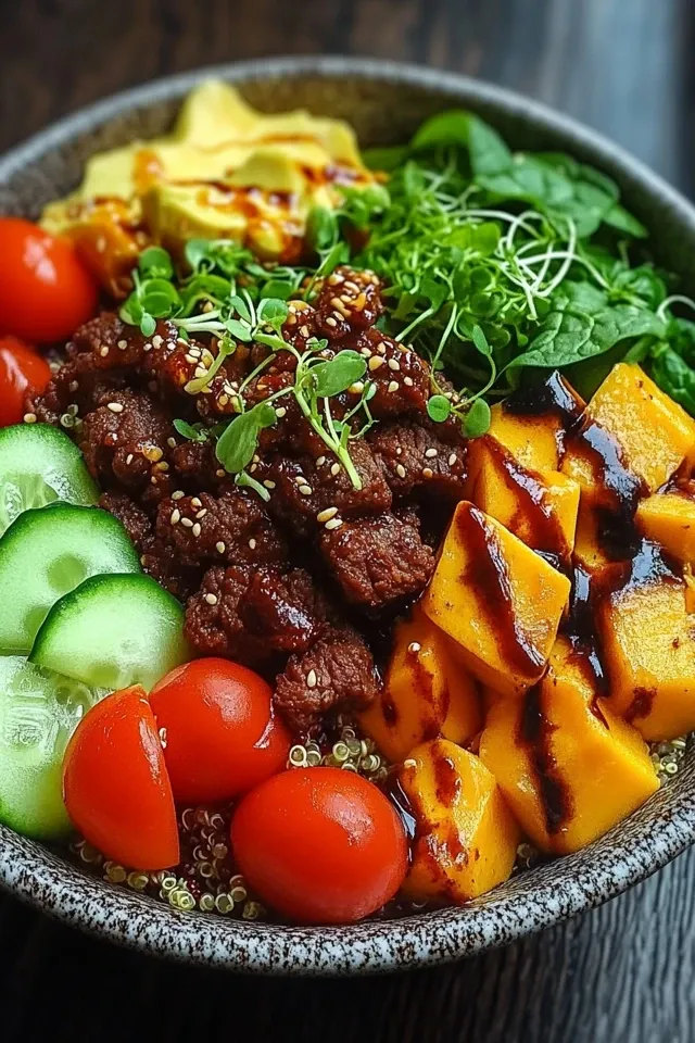 Gesunde Burger Bowl – Ein Genuss für jeden Tag