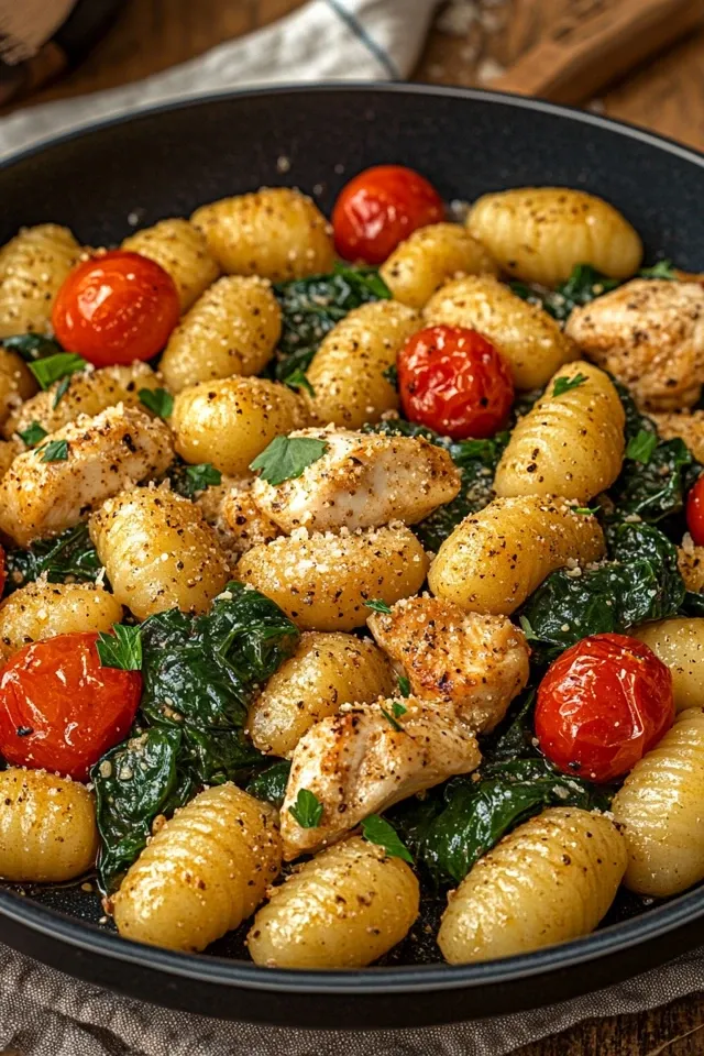 Gnocchi Pfanne mit Hähnchen – Ein schnelles und köstliches Rezept