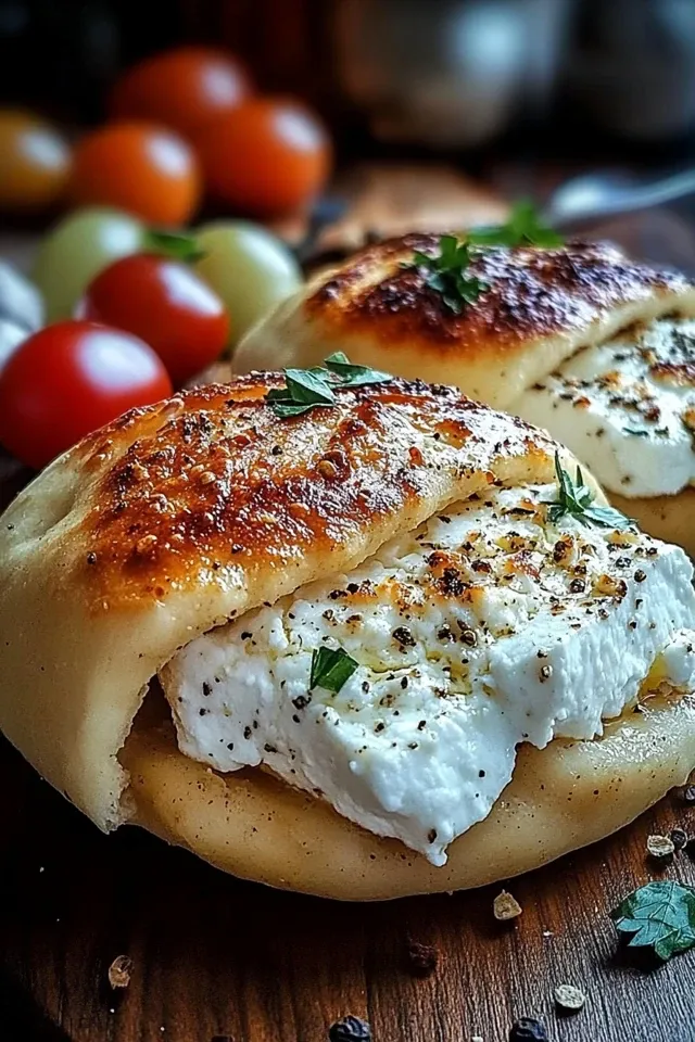 Heißer Schafskäse im Fladenbrot – Ein Rezept für Genießer