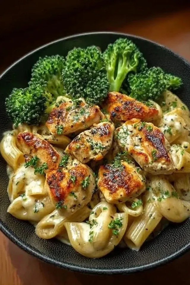 Hähnchen-Brokkoli-Pasta: Ein köstliches Rezept für 4 Personen
