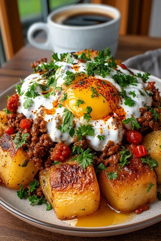 Knusprige Kartoffeln mit Hackfleisch – Ein Familienfavorit