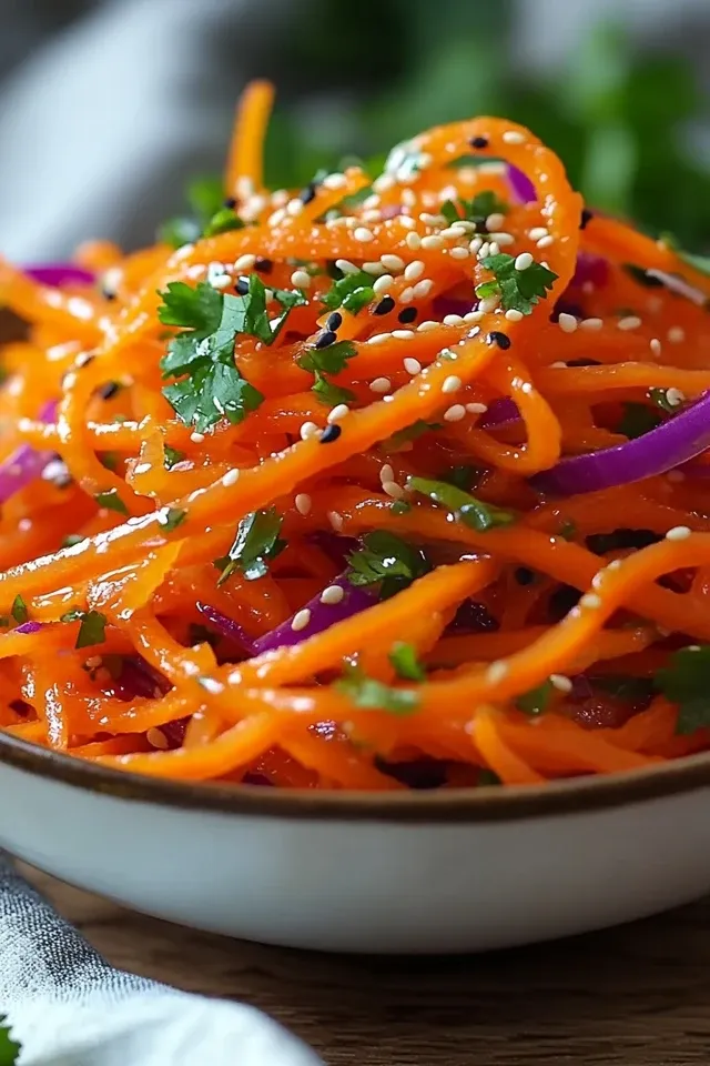 Koreanischer Karottensalat – Ein erfrischendes Rezept