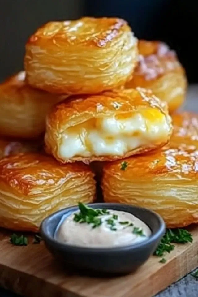Ultimative Käse Puff Snacks in 5 Minuten