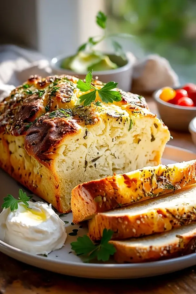 Köstliches Zero Carb Joghurt Brot für dein Frühstück