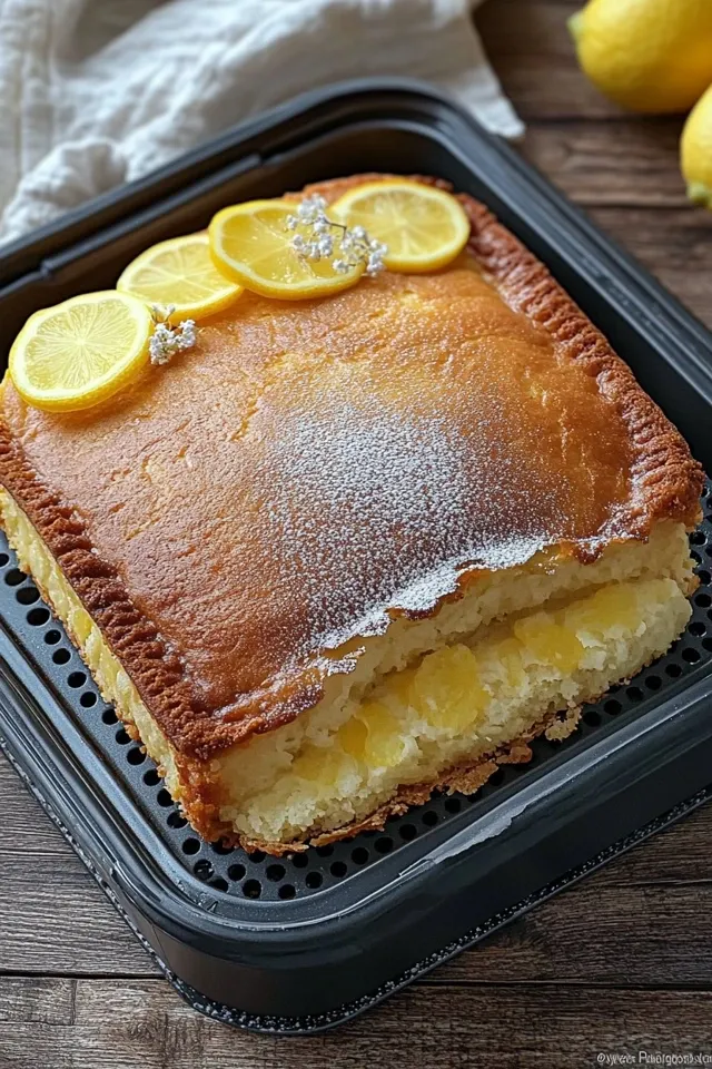 Kuchen im Airfryer – Schneller Zitronenkuchen für jeden Anlass