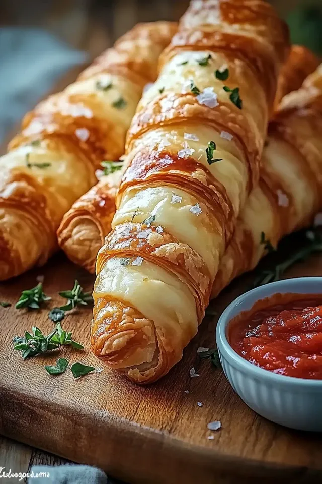 Käse-Sticks aus Blätterteig – Knusprige Leckerei für jeden Anlass