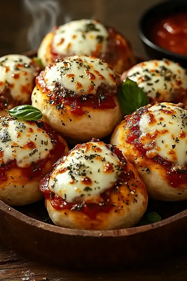 Pizza-Bällchen Rezept: Einfach und Schnell für Party Snacks