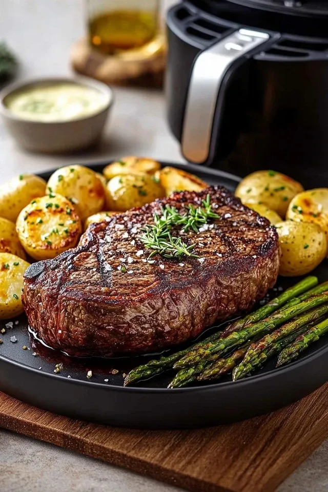 Rindersteak im Airfryer – saftig, einfach und lecker