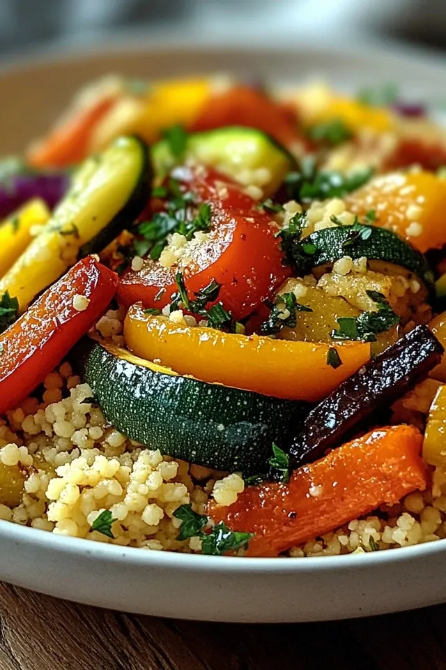 Röstgemüse Couscous: Ein köstliches Rezept für Genießer