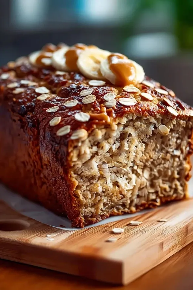 Saftiges Hafer-Bananenbrot ohne Zucker für jeden Anlass