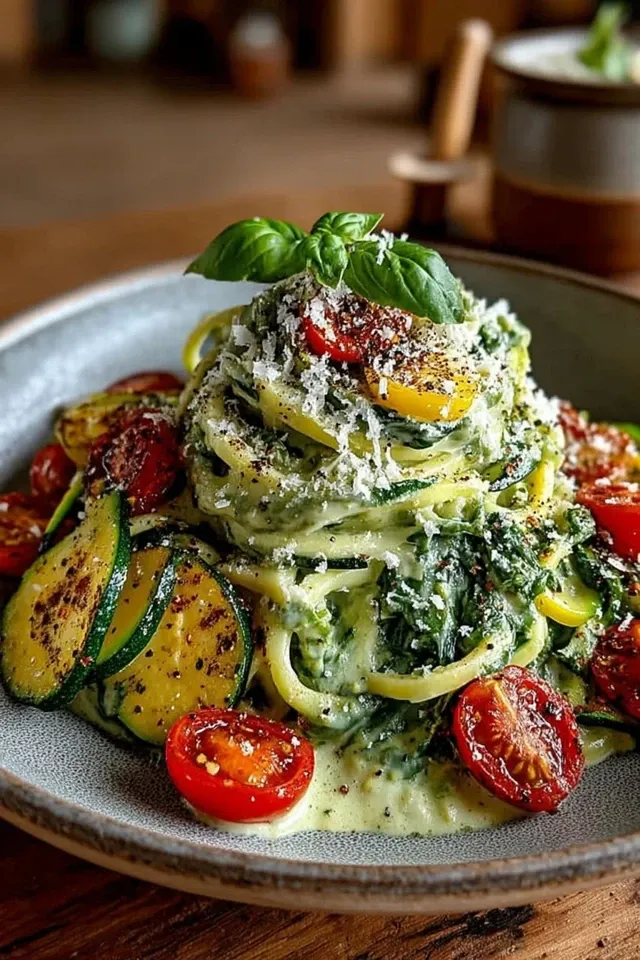 Cremige Zucchini-Pasta – Ein schnelles Genussrezept