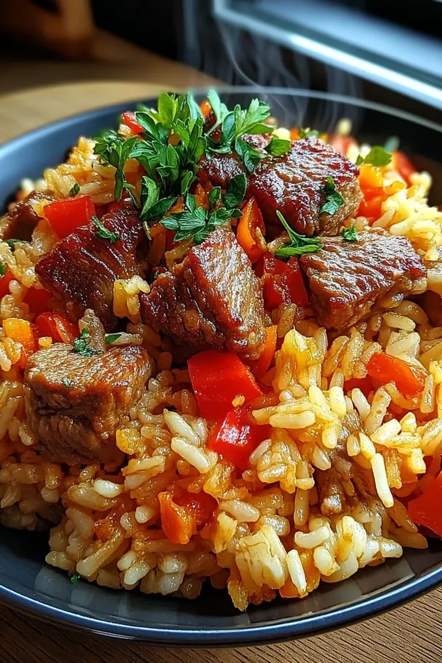 Beef Risotto – Herzhaft und Cremig