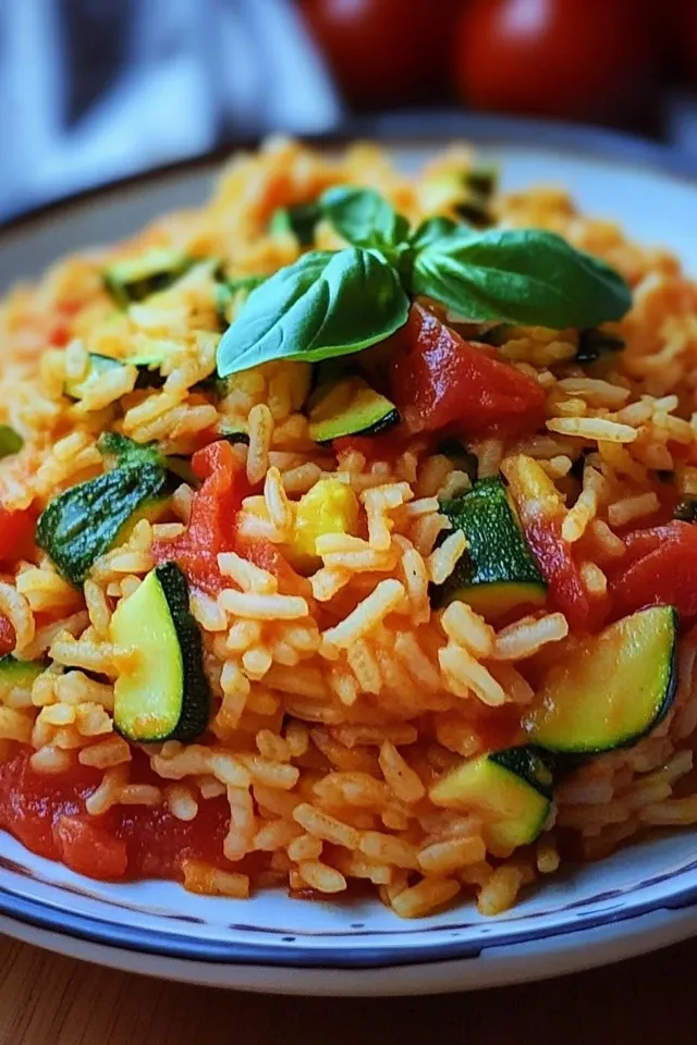 Zucchini-Tomaten-Reis: Ein Geschmackserlebnis der besonderen Art