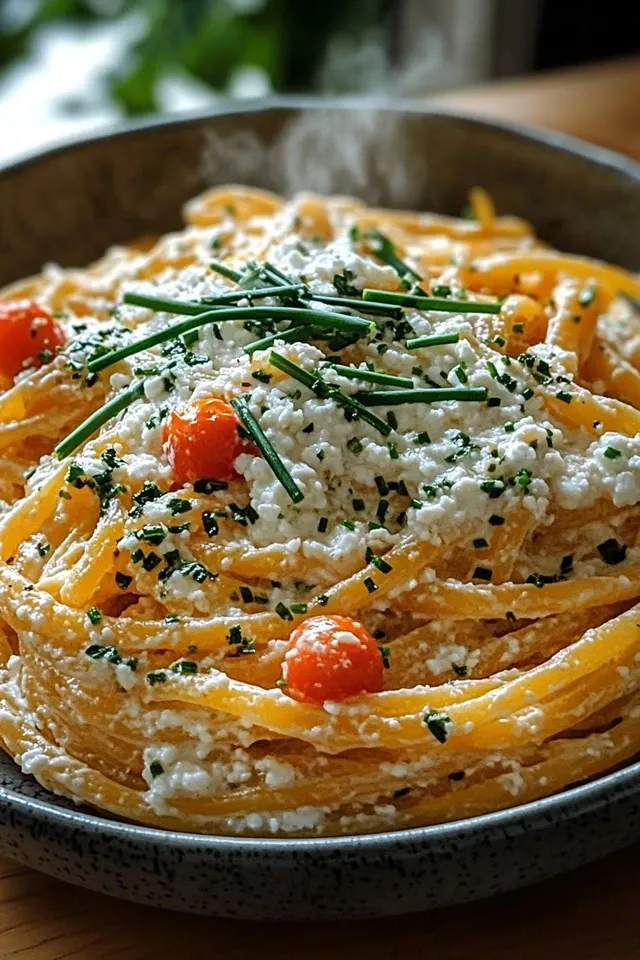 Protein Nudeln mit Hüttenkäse – Lecker und Gesund!
